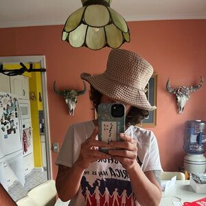 Stylish Tan Woven Hat